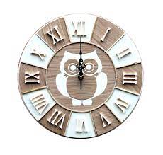 Owl Clock Wood Home Clock Owl Wall Decor Farmhouse Home Decor Owl Lover Gift Idea Owl Lovebird Owl Gifts Owl Accessories Owl Decor Decorazioni Gufi Arredamento Di Montagna Orologi Da Parete