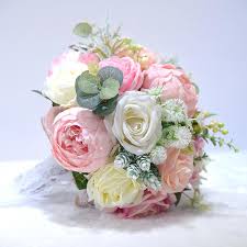 Check spelling or type a new query. Buy Wedding Bouquets Artificial Rose Silk Flower Bridal Bridesmaid Bouquet Handmade At Affordable Prices Free Shipping Real Reviews With Photos Joom