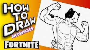 It was one of the top reasons why the game became a massive hit with younger gamers. Fortnite Coloring Pages Chapter 2 Season 2 Meowscles Shadow Novocom Top