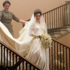 Find the perfect princess margaret wedding dress stock photo. Dressing Vanessa Kirby And Claire Foy Inside The Crown S Costumes Vanity Fair