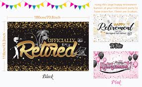 Check spelling or type a new query. Amazon Com Happy Retirement Party Decorations Giant Black And Gold Sign Retirement Party Banner Photo Booth Backdrop Background For Happy Retirement Party Supplies White Home Kitchen