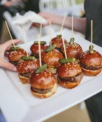 11 Ideas That Will Transform Your Backyard Into The Best Wedding Ever Party Food Catering Summer Food Party Wedding Reception Food