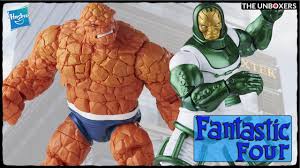 Marvel Legends Fantastic Four The Thing & Psycho-Man Retro Figures - YouTube