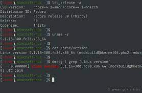 How To Find Linux Kernel Version Command - Nixcraft