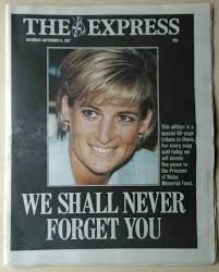 NEWS OF THE World Newspaper 31 Aug 1997