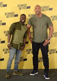 Dwayne Johnson And Kevin Hart Have An Absolute Ball While Promoting Their New Comedy Dwayne Johnson The Rock Dwayne Johnson New Comedies