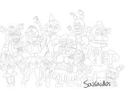Showing 12 coloring pages related to fnaf circus baby. Circus Baby Coloring Pages Coloring Home