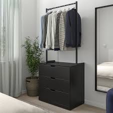Nordli 3 Drawer Chest Anthracite Ikea Ikea Nordli Chest Of Drawers White Chests