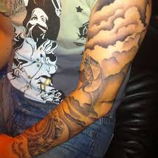 Birds And Clouds Tattoo Design Clouds Cloud Tattoo Sleeve Cloud Tattoo Japanese Cloud Tattoo