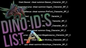 Ark Dino Id S Ark Dino Ids List For Admins How To Spawn Dinos Xbox Ark Spawn Xbox