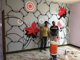 Pin De Nara Lemos Em Pintura Em Paredes Arranjos De Flores Pintura Parede Ideias