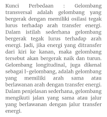 Gelombang elektromagnetik dapat mengalami proses pemantulan, pembiasan, polarisasi yaitu gelombang yang arah rambatannya tegak lurus dengan arah getarannya. Jelaskan Pengertian Gelombang Transversal Dan Gelombang Longitudinal Dan Berikan Contohnya Masing Brainly Co Id