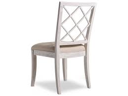 Dining chairs don't just have to look good, but should feel good, too. Hooker Furniture Sunset Point X Back Hatteras White Dining Side Chair Hoo532575510