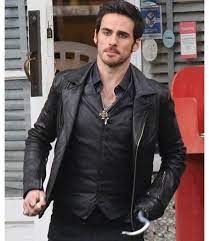 Killian Jones Jacket Captain Hook Once Upon A Time Leather Jacket Jones Jacket Leather Jacket Leather Jacket Men