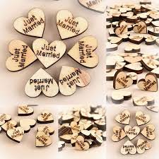 100pcs Rustic Wooden Love Heart Wedding Table Scatter Decoration Wood Crafts Diy 664823654798 Ebay Love Heart Wedding Table Decor Crafts Rustic Wedding Decor