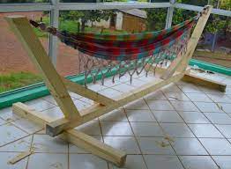 Hammock Stand Indoor Outdoor Woodworking Wood Hammock Stand Diy Hammock Backyard Hammock Hammock Stand Diy