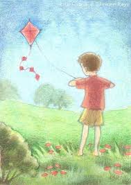 What's more, other formats of fly a kite, cartoon hand drawing, children vectors or background images are also available. Kite Flying Aceo Art Drawings For Kids Storybook Art Kids Drawing Projects