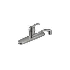 Moen faucets and fixtures are extraordinary in purpose and design. Moen Adler Single Handle Kitchen Faucet Ca87526 Blain S Farm Fleet