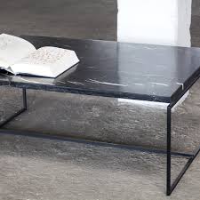 Belafonte pedestal coffee table with storage. Buy Serax Marble Coffee Table Black Amara