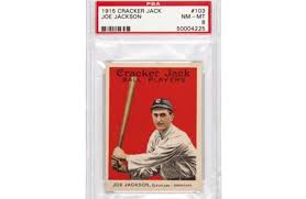 So you've made some important decisions about your baseball card collection. 1915 Cracker Jack Joe Jackson To Make 75 000