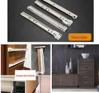 Amazon.com: Kitchen Cabinet Furniture Drawer Slides Rails ...