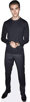 Felix mallard is 5 feet 10 inches tall. Celebrity Cutouts Felix Mallard Black Outfit Lifesize Cardboard Cutout Amazon De Toys Games