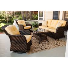 Newport Outdoor Seating Set Cornsilk 4 Pc Sam S Club Outdoor Seating Set Comfortable Patio Furniture Seating