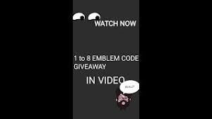 If you're playing on an emulator you can usually input codes very easily by accessing if you're using an emulator and still can't figure out how to setup these codes, you're in luck! Free Fire Emblem Code Giveaway 1 To 8 Youtube