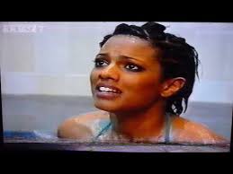 Crossroads Beena Shah and Lola Wise Hairpulling Catfight in Jacuzzi hot tub  2002