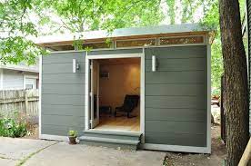 25 Amazing Prefab Studio Shed Prefabstudioshed Backyard Guest Houses Shed Tiny House Backyard Office