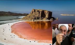 Image result for روحانی و دریاچه ارومیه