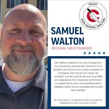 🌟 Honoring Sam Walton 🌟 Nominated By: Joshua Diaz Presented By: Melissa  Long 🏆 Core Value: Trust We are proud to recognize Sam Walton for  embodying the core value of Trust. Sam