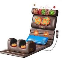 Ganzkörper-Massagematte mit Wärme, 20 Nacken-Shiatsu ...