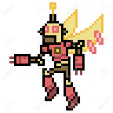 Maybe you would like to learn more about one of these? Pixel Art Robot Stock Photo Picture And Royalty Free Image Image 71502390