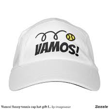 Vamos Funny Tennis Cap Hat Gift For Him Or Her Funny Trucker Hat Funny Hats Hats