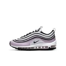 Nike Air Max 97 Big Kids Shoe In Purple Modesens In 2020 Nike Air Max 97 Black Nike Shoes Nike Air Max