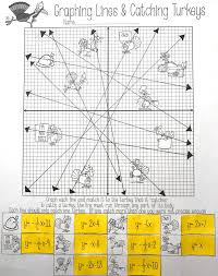 Download as pdf, txt or read online from scribd. Thanksgiving Math Activity Graphing Lines And Turkeys Slope Intercept Form Thanksgiving Math Worksheets Thanksgiving Math Graphing Linear Equations
