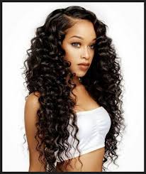 Long Curly Hairstyles Black Women 2018 2019 With Side Part Wig Hairstyles Curly Weave Hairstyles Natural Hair Styles