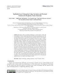 No.5b, jalan medan pusat 2d, 3b curve business park, pusat bandar bangi bangi. Pdf Epithelial Layer Estimation Using Curvatures And Textural Features For Dysplastic Tissue Detection