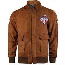 Ryo Hazuki Shenmue Brown Bomber Leather Jacket Jackets Leather Jacket Men Leather Bomber Jacket
