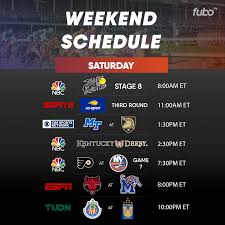 A lot of the coverage sports fans expect, such as monday night football and a wide swath of college football games, will therefore be absent. Fubotv Photos Facebook