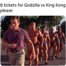 A subreddit for sharing, discussing, hoarding and wow'ing about dogecoins. 8 Tickets For Godzilla Vs King Kong Please Meme Memezila Com