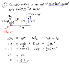 Quick Revision Evan S Space Work Energy And Power Physics Notes Physics