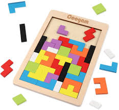 Mein schatz money tree gift card holder with 10 clips and led lighted tips. Coogam Wooden Tetris Puzzle Brain Teasers Toy Tangram Jigsaw Intelligence Colorful 3d Russian Brain Teasers Wooden Block Puzzle Wood Puzzle Box
