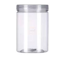 Round Transparent Plastic Big Pet Jar