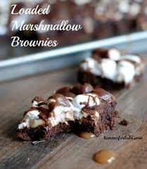 For a homemade chocolate frosting recipe, read below. Loaded Marshmallow Brownie Bars Lemonsforlulu Com