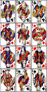 Hearts, spades, clubs, and diamonds. 9 Face Cards Ideas Cards Face Playing Cards