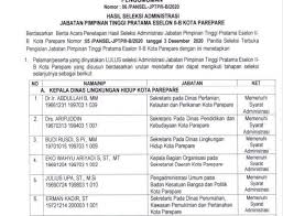 To document competence of facility to perform required test(s) , and support reliability of results. Soal Seleksi Eselon 2