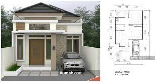 Desain rumah minimalis sederhana 6x10 meter 3 kamar tidur via idesainrumahminimalisku.blogspot.com. Desain Rumah Ukuran 6x10 Meter 1 Lantai Desain Rumah Minimalis