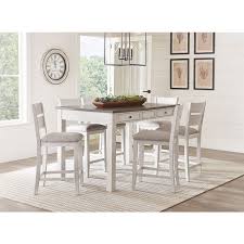 Our furniture and accessories are designed for spaces people call home—spaces that are real, relaxed, and refined. Kyle Light 5 Piece Counter Height Dining Set By Standard Furniture Furniturepick